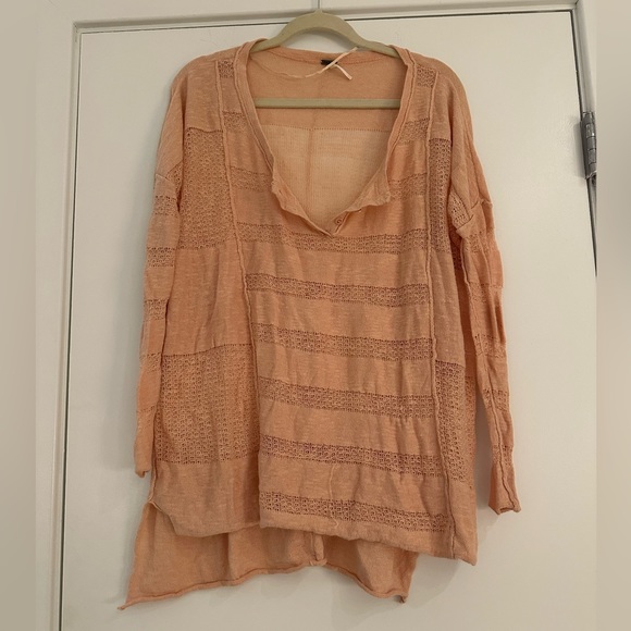 Free People Oversized Knit Sweater - Picture 4 of 6